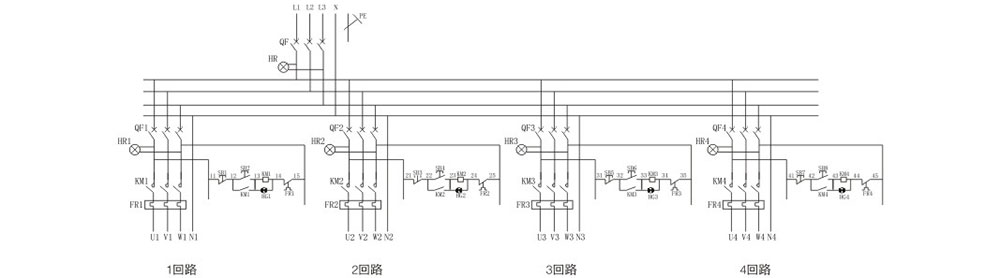 XQB58-DIP_4電磁起動(dòng)防爆配電箱電氣原理圖.jpg